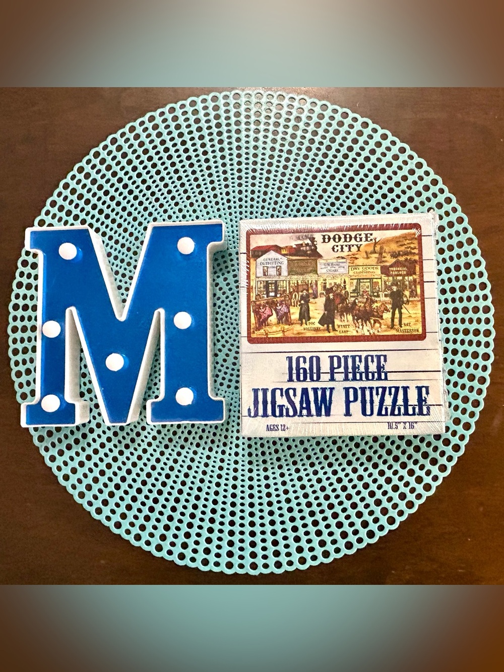 Dodge Dodge City Boot Hill Museum 160 Piece Puzzle; New